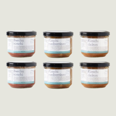 lote de kimchi de la empresa fermentart