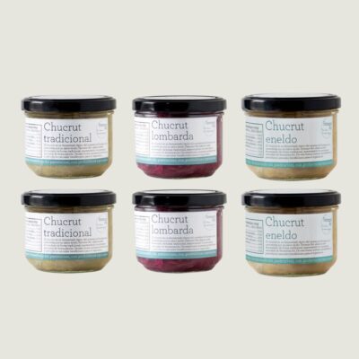 lote de chucrut de la empresa fermentart