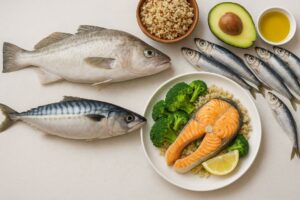 Pescados blancos y azules